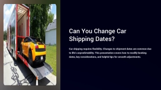 Car Shipping Services