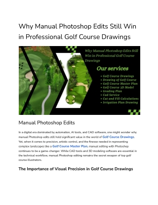 Why Manual Photoshop Edits Still Win in Professional Golf Course Drawings__ off-site Kriti
