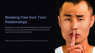 Create Healthy Boundaries with the LMA Course Tim Han Teaches