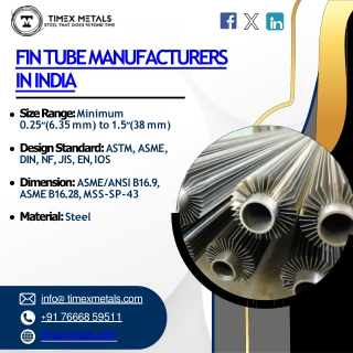 Fin Tube | Stainless Steel Electropolish Pipe | Titanium Sheet | Titanium Pipe -