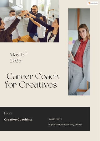 Career Coach for Creatives