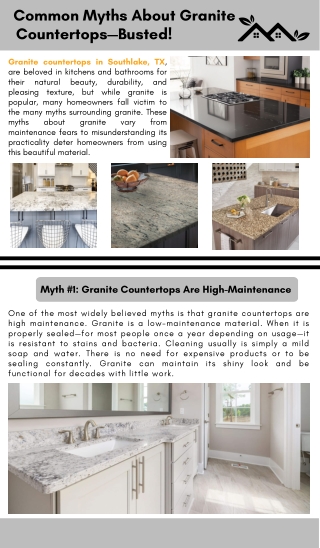 Common Myths About Granite Countertops—Busted!