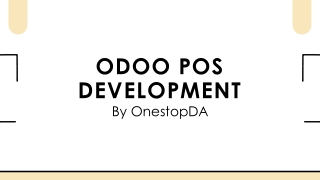 Custom Odoo POS Solutions for Retail, Restaurants, and Warehousing