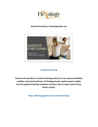 Assisted Stretching | FlexologyGuide.com