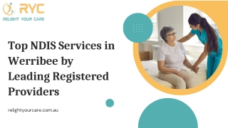 Top NDIS Services in Werribee by Leading Registered Providers