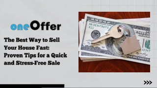 The Best Way to Sell Your House Fast Proven Tips for a Quick and Stress-Free Sale