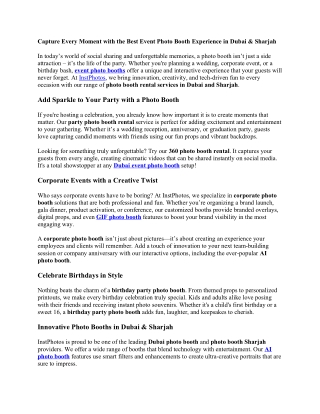 Capture Every Moment with the Best Event Photo Booth Experience in Dubai-compressed