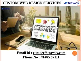 CUSTOM WEB DESIGN SERVICES