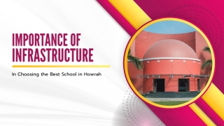Importance of Infrastructure in Choosing the Best School in Howrah