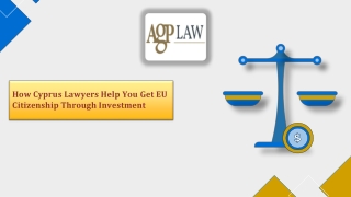 How Cyprus Lawyers Help You Get EU Citizenship Through Investment