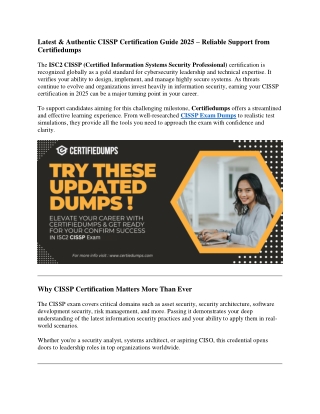 Your Path to Success: Latest CISSP Exam Prep Tools and Tips for 2025