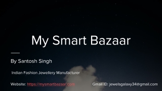 wholesale jewellery suppliers in india | MySmartBazaar