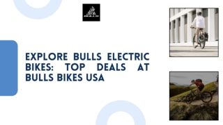 Explore Bulls Electric Bikes: Top Deals at Bulls Bikes USA