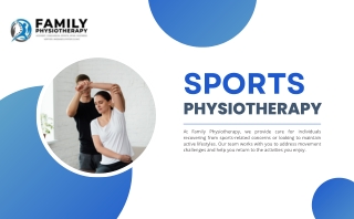Sports Physiotherapy