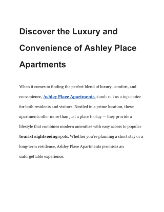 ashley place apartments