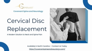 Cervical Disc Replacement