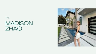 Content creator Madison Zhao's  $2 Million Private Zoo In China