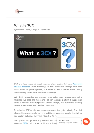 What is 3cx