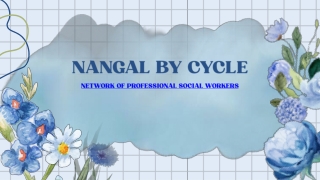 Nangal By Cycle- Pedaling Towards a Better Tomorrow