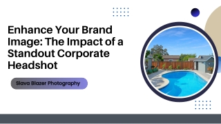 Enhance Your Brand Image The Impact of a Standout Corporate Headshot
