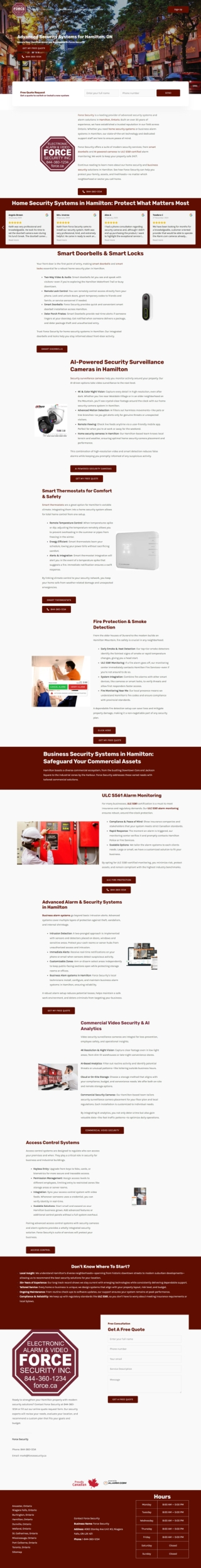 Alarm Systems in Hamilton