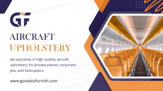 GoodsToFurnish Upholstery Services