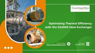 SX2000 Heat Exchanger Innovation in Industrial Thermal Management