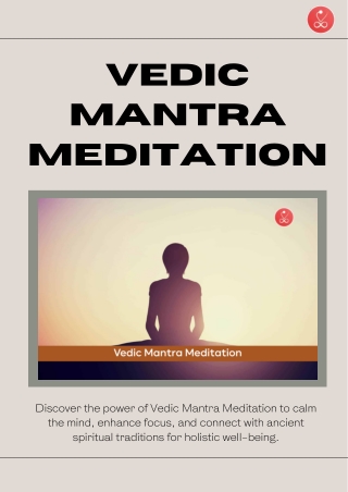 Vedic Mantra Meditation: Ancient Practice for Inner Peace