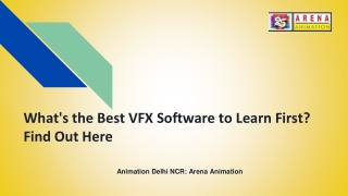 What's the Best VFX Software to Learn First Find Out Here