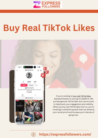 Buy Real TikTok Likes