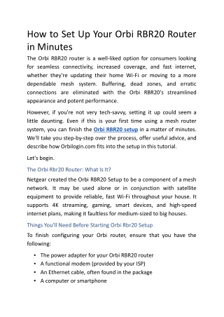 How to Set Up Your Orbi RBR20 Router in Minutes.docx