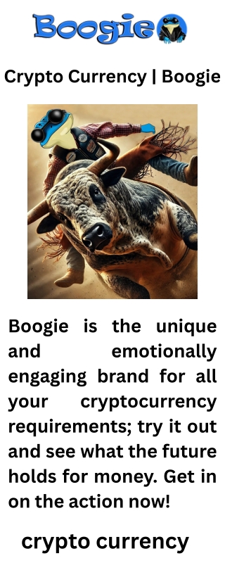 Crypto Currency  Boogie