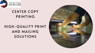 Center Copy Printing - Professional Photo Printing in Boulder