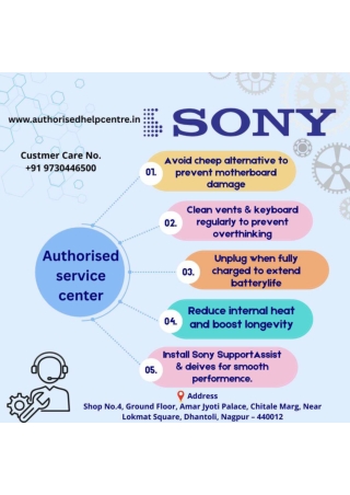 Sony Authorized Service Center Near Me in Dhantoli, Nagpur – Expert Electronics
