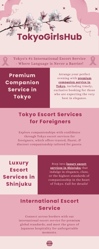 Premium Companion Service in Tokyo
