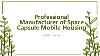 RoofJet Introduction