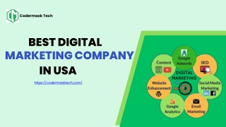The Best Digital Marketing Company in USA- Codermask Tech