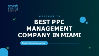 Best PPC Management Company in Miami