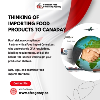 cfca pdf Thinking of importing food products to Canada