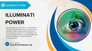 Unlock True Potential: Illuminati Power Awaits You!