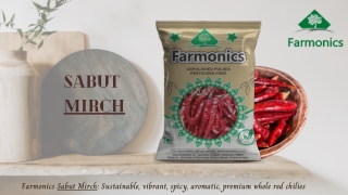 Buy best quality sabut mirch from farmonics