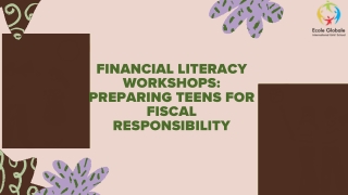 Financial Literacy Workshops Preparing Teens for Fiscal Responsibility