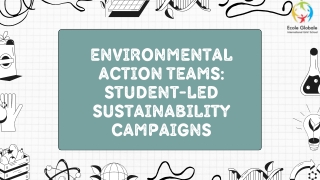 Environmental Action Teams: Student-Led Sustainability Campaigns