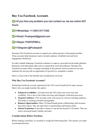 Buy Usa Facebook Accounts (2)