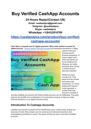 Buy Verified CashApp Accounts (32)