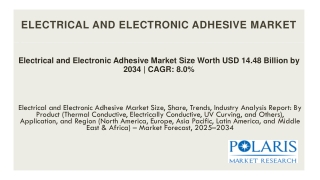 Electrical and Electronic Adhesive Market
