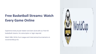 Free Basketball Streams
