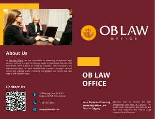 Top-Rated Immigration Law Firm in Calgary