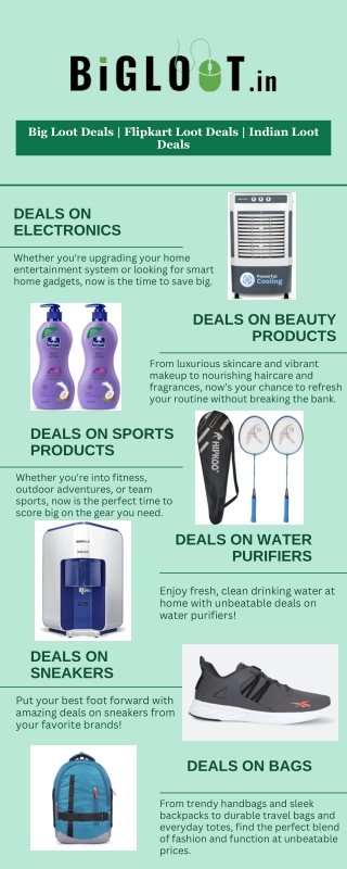 Big Loot - Big Loot Deals | Flipkart Loot Deals | Indian Loot Deals
