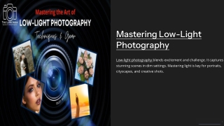 Mastering the Art of Low Light Photography Techniques and Gear